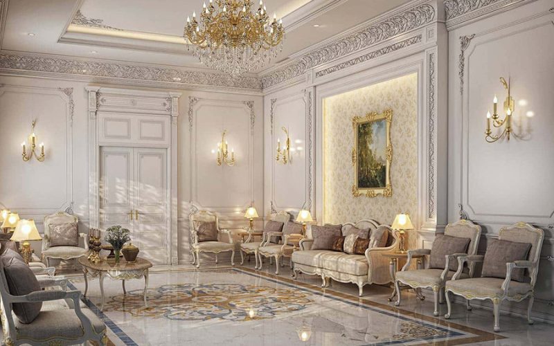 طراحی داخلی آپارتمان کلاسیک