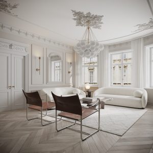 طراحی و دکوراسیون منزل نئوکلاسیک