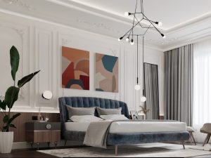 بررسی 30 نمونه طراحی اتاق خواب نئوکلاسیک