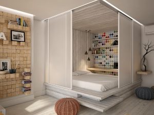 ایده طراحی اتاق خواب کوچک