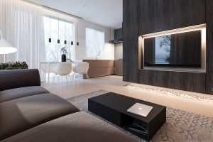 دکوراسیون سالن پذیرایی ال
