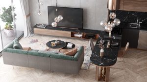 راهنمای طراحی داخلی سالن پذیرایی