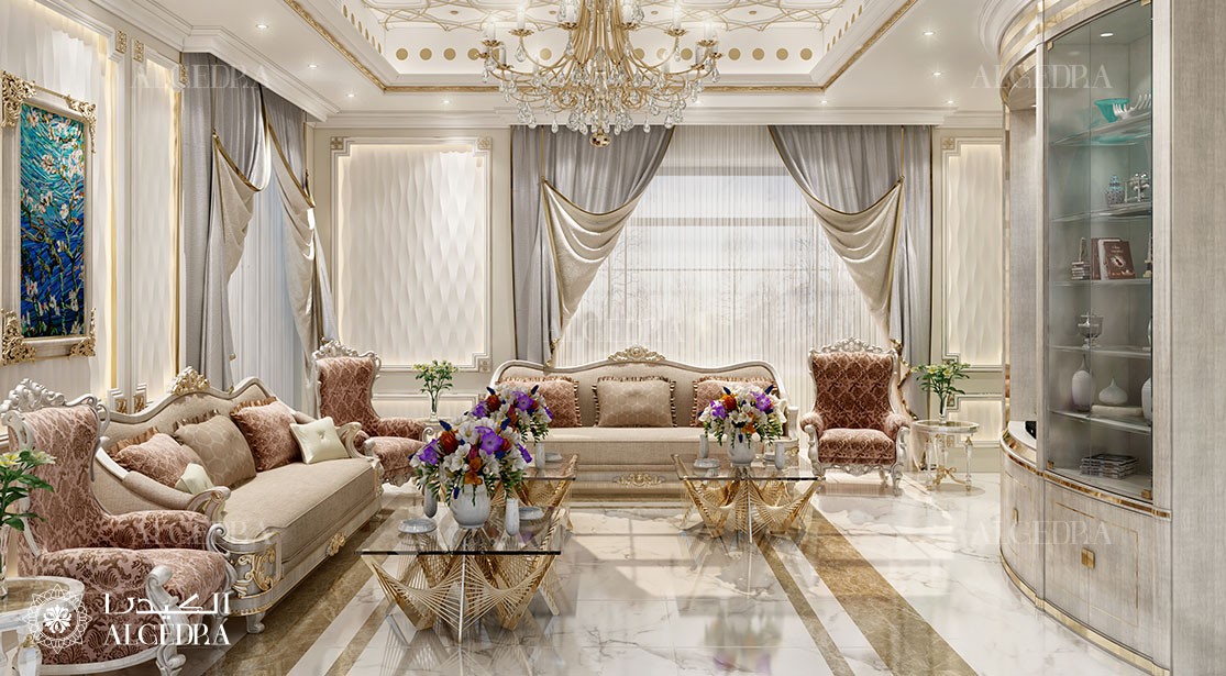 معماری داخلی خانه به سبک کلاسیک