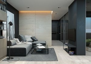 معماری داخلی منزل مسکونی به سبک مدرن