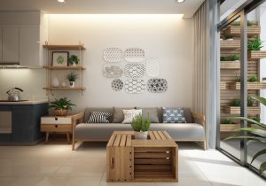 معماری داخلی منزل مسکونی به سبک مدرن