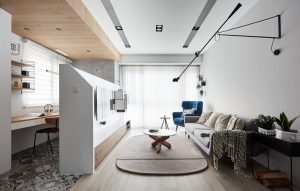 معماری داخلی منزل مسکونی به سبک مدرن