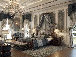 نمونه طرح های رومی کلاسیک اتاق خواب