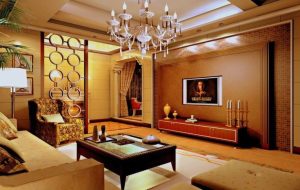 دکوراسیون پذیرایی کوچک کلاسیک