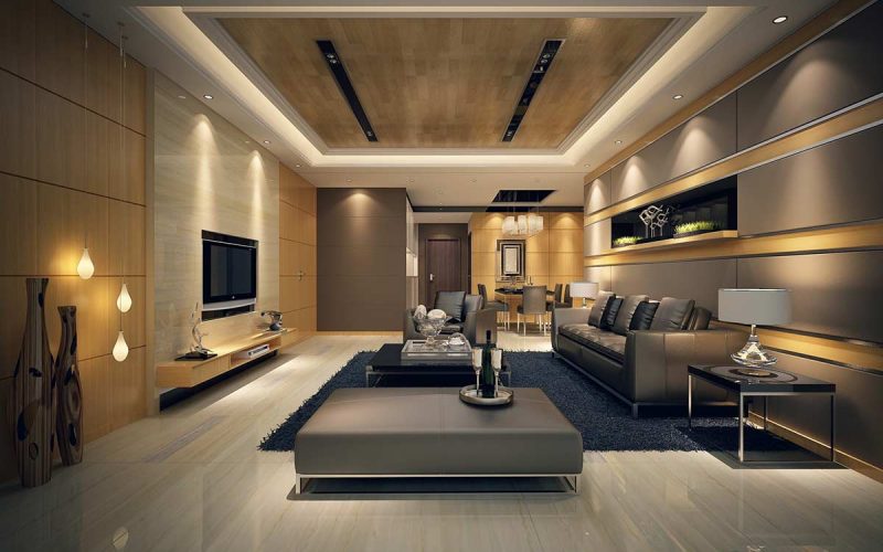 طراحی نمای داخلی ساختمان مسکونی