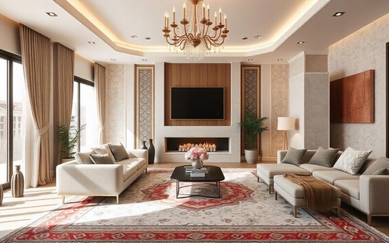 زیباترین چیدمان منزل ایرانی